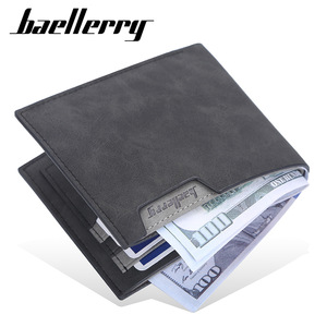 Baellery New <strong>Men</strong> Small Money Purses Design Dollar Price Top <strong>Men</strong> Thin Zipper <strong>Wallet</strong> <strong>UK</strong> - Product Image 3