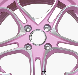 Cerchi XL 2025 Personalizzati Forgiati 18-24 Pollici Rosa Nero Stile Cuore Cerchi in Lega per Auto Passeggeri Cerchio a Forma di Cuore per Auto da Donna - Product Image 3