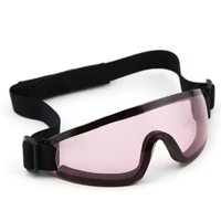 Adjustable Light Weight Anti Impact Anti Fog Kids Safety Protective Skydiving Goggles Horse Riding Glasses