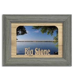 Best-seller <span class=keywords><strong>Cadre</strong></span> 5x7 pouvant contenir des photos de pêche 4x6 Cadeau pour lui <span class=keywords><strong>Personnalisé</strong></span> avec n'importe quel nom de lac <span class=keywords><strong>Cadre</strong></span> photo <span class=keywords><strong>personnalisé</strong></span> pour nom de lac - Product Image 3