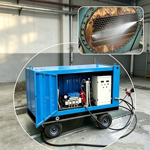 Nueva Máquina de Hidrolavado de Ultra Alta Presión de 1000 bar y 14500 Psi para Limpieza de Intercambiadores de Calor y Equipos Ópticos - Product Image 1