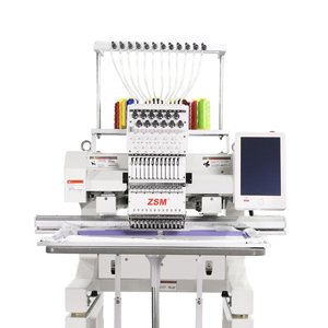 Máquina de Bordar Plana Industrial de Alta Velocidad, Computarizada, con Motor y Componentes Centrales de Engranajes - Product Image 1