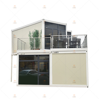 Maison Cbox modulaire de luxe, conteneur plat prédécoupé, Kit de maisons d'hôtel, nouvelle collection