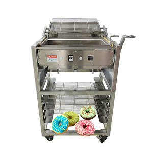 Machine à glacer les beignets en acier inoxydable, machine à glacer les biscuits, machine à glacer les beignets au sucre - Product Image 3
