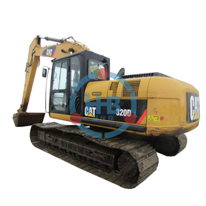 Escavatore usato da 20 tonnellate escavatori CAT 320D di seconda mano macchina da costruzione di ingegneria usata originale 2015 - Product Image 1