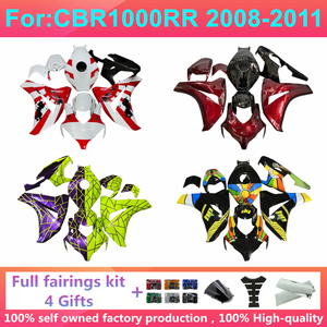 NUEVO Kit Completo de Carenado ABS para Motocicleta Compatible con HONDA CBR1000RR <span class=keywords><strong>CBR</strong></span> 1000RR CBR1000 RR <span class=keywords><strong>2008</strong></span> 2009 2010 2011 Kits de Carenados para Carrocería - Product Image 2