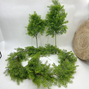 Plantas Artificiales, Guirnalda de Ciprés Artificial, Ramas de Pino Navideñas para Decoración de Paredes, Enredadera Artificial - Product Image 2