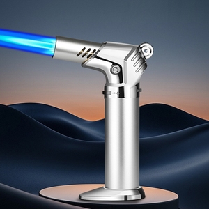 Windproof Butane <strong>Torch</strong> Lighter Portable High-Temperature <strong>Blow</strong> <strong>Torch</strong> for BBQ, <strong>Kitchen</strong> &amp; Baking - Product Image 1