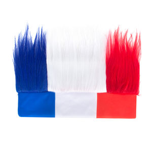 Bandeau poilu patriotique rouge blanc bleu Fans chapeau de perruque pour le 4 juillet accessoires fête de l'indépendance célébrations <span class=keywords><strong>Costume</strong></span> de fête - Product Image 6
