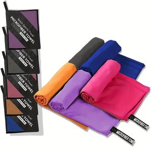 <b>Microfiber</b> Quick-Drying <b>Towel</b>: Portable, Absorbent, Lightweight, Durable, Suitable for Swimming, Yoga, Running, and Travel - Product Image 1