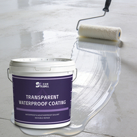 Revêtement liquide transparent imperméable, sans démolition de carrelage, scellant monocomposant pour carrelage et marbre, acrylique pur, application au pinceau