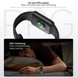 Per <span class=keywords><strong>Xiaomi</strong></span> <span class=keywords><strong>Smart</strong></span> Band 10 Pro, Display AMOLED da 1,74'', BT5.4, Fino a 21 Giorni di Autonomia, Monitoraggio Salute 24H, Impermeabile 5ATM - Product Image 5