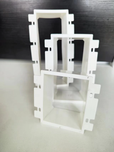 Caja de Distribución Eléctrica Extensible de 1-4 Tomas, Certificada por ETL, para Montaje en Pared/Enrasado, de PVC Blanco, IP54, Ignífuga, con Anillos de Extensión - Product Image 6