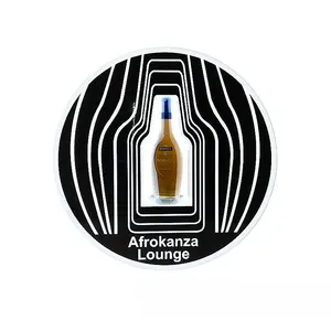 नाइट क्लब लाउंज वेडिंग पार्टी बार केटीवी के लिए कस्टम चेंजेबल बोतल प्रेजेंटर कलर ऐक्रेलिक बोतल प्रेजेंटर ग्लोरिफायर डिस्प्ले