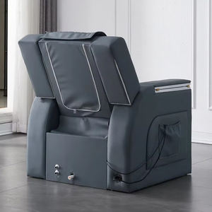 Silla de pedicura de Spa con respaldo alto para salones de uñas, sala de estar multifunción, masaje de pies con hidromasaje, estación de manicura ajustable - Product Image 3