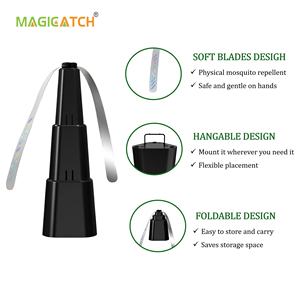 พัดลมไล่แมลงสำหรับธุรกิจ ODM สั่งซื้อจำนวนมาก ประหยัดพลังงาน ปราศจากสารเคมี ทนทาน ผลิตจากพลาสติก ABS ดีไซน์ทันสมัย เหมาะสำหรับร้านอาหาร - Product Image 4