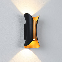 Toptan en kaliteli yukarı ve aşağı duvar ışık ip65 cob led açık alan duvar aydınlatmaları