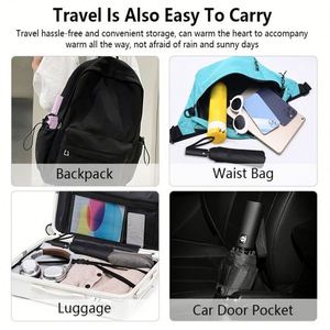 Wholesale Folding <b>Umbrella</b> Personal Sunshade Custom Compact Portable Rain Automatic <b>Windproof</b> <b>Umbrella</b> with logo - Product Image 6