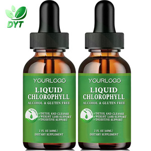Gouttes liquides de chlorophylle extrême 6000 mg, produits de beauté, bio, végétalien, en vrac, sirop aqueux, <span class=keywords><strong>Splina</strong></span> Digestive, personnalisable et en gros - Product Image 1