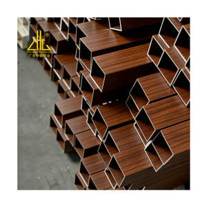 <span class=keywords><strong>Tube</strong></span> rond/carré en <span class=keywords><strong>aluminium</strong></span> à grain de bois de 10 mm, 20 mm, 30 mm, 40 mm, 50 mm, 60 mm |   Profil extérieur anti-corrosion - Product Image 1