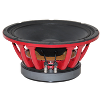 Haut-parleur de basses passif de 12 pouces avec anneau de démodulation en cuivre, boîtier métallique, 500W-1000W, étanche pour système de sonorisation extérieur