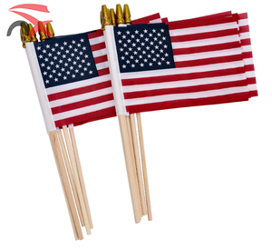 Drapeaux à main promotionnels en gros du <span class=keywords><strong>drapeau</strong></span> national <span class=keywords><strong>des</strong></span> <span class=keywords><strong>États</strong></span>-<span class=keywords><strong>Unis</strong></span> pour revendeurs et événements - Product Image 6
