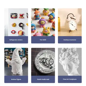 Xin Bowen XBW07-4 500g White Soft Pottery <strong>Clay</strong> <strong>Sculpture</strong> for DIY <strong>Air</strong>-<strong>Dry</strong> No-Bake Craft Made in China - Product Image 3