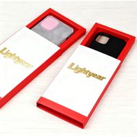Design personnalisé étui de téléphone portable de luxe de haute qualité Boîte mystère pour ordinateur portable de qualité supérieure Emballage de boîte-cadeau mince