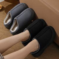 Chaussons Nuages Doux et Chauds Automne-Hiver Personnalisables pour Intérieur, Semelle Extérieure en PVC Antidérapante, Confortables, Nouveau Design pour Hommes et Femmes