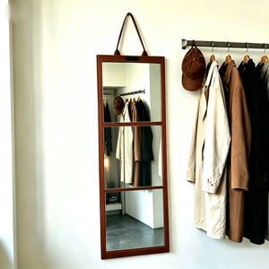 Three <b>Panel</b> Foldable Tote Bag Full Length <b>Mirror</b> Portable Hanging Full Body <b>Mirror</b> for Rental Dorm Travel - Product Image 3