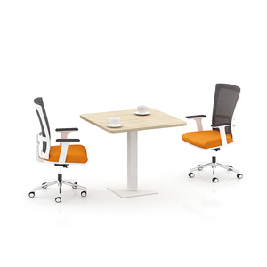 Newest Modern Office Furniture Meeting Room 2 4 People Small Square Chatting Negotiating Table - Product Image 2