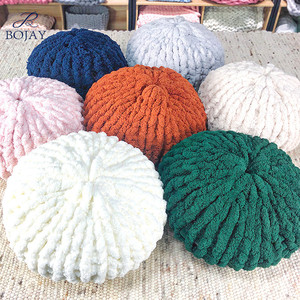 <span class=keywords><strong>Coussin</strong></span> en forme <span class=keywords><strong>de</strong></span> citrouille, oreiller <span class=keywords><strong>rond</strong></span> décoratif et en tricot épais, à la mode, Chenille, pour lit, canapé, chambre <span class=keywords><strong>de</strong></span> maison - Product Image 5