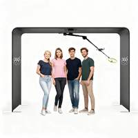 Kiosque Photobooth Portable à Rotation 360 Degrés avec Vidéo en Ralenti de Haute Qualité Garantie de 2 Ans