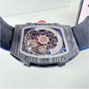 Montre automatique de luxe pour femme Shanghai, mécanique, en carbure de tungstène, acier inoxydable, cuir, verre, 36 mm, résistante à l'eau 5 ATM - Product Image 6