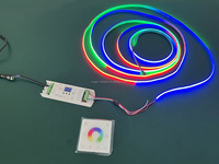 Bande LED COB RVB adressable numérique intelligente flexible 720 LED/M avec points de rupture, Epistar IP20 DC12V/24V, USB, pour aménagement paysager