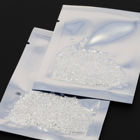 Starsgem Vente Flash Pierres Synthétiques Couleur Blanche AAA Coupe Ronde Brillante Zircone Cubique