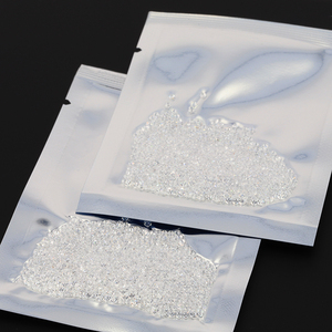 Piedras Sintéticas Starsgem en Oferta, Circonita Cúbica de Corte Brillante Redondo, Color Blanco AAA - Product Image 2