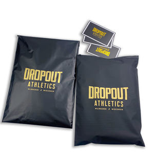 Bolsa con Cierre Reutilizable Negra Mate Ecológica, Logotipo Personalizado, Ropa Deportiva de Verano de Secado Rápido, Bolsas para Prendas con Cierre Hermético - Product Image 1