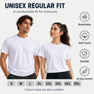 Maglietta Streetwear DG001 180gsm in Puro Cotone, T-shirt Neutra Personalizzabile per Salone di Bellezza, Barbiere, Parrucchiere - Product Image 3