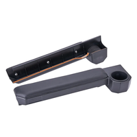Accessoires de voiture YBJ, porte-gobelet, organisateur de siège, noir, FJ100 pour Land Cruiser 100/105 Series, accoudoir, rangement pour boissons, porte-gobelet LC100
