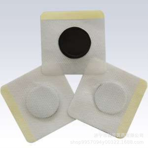 Pansement en tissu non tissé Hanchen format A2 avec aimant, couleur blanche, adhésif thermofusible pour acupuncture - Product Image 4