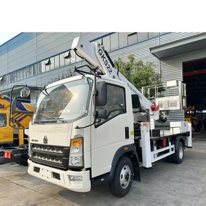 Factory sales HOWO 22m 28m aerial work platform truck High quality diesel aerial work truck - Product Image 2
