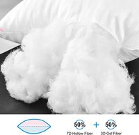 Oreillers de soutien pour le cou de la collection hôtelière pour les dormeurs sur le côté/le dos, lot de 2, taille Queen, super doux, alternative rafraîchissante et respirante