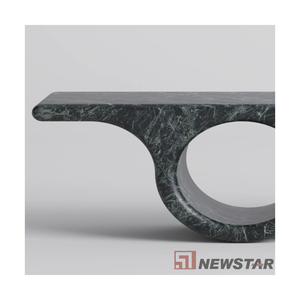 Newstar nouveau Design moderne mode Offre Spéciale décor personnalisé salon parc extérieur/intérieur pierre naturelle <span class=keywords><strong>banc</strong></span> de marbre - Product Image 4