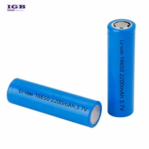 IEC Certificated 18650 LIFEPO4 Battery 3.2V 1800mah Rechargeable Cell For Emergency Light Consumer Electronics