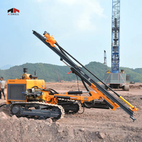 Équipement minier DTH Forage mobile au sol Foreuse minière peu profonde
