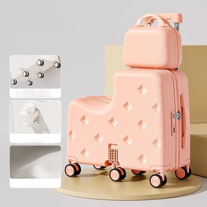 Caja de equipaje de viaje <span class=keywords><strong>para</strong></span> niños y <span class=keywords><strong>niñas</strong></span> Maleta de fácil montaje <span class=keywords><strong>con</strong></span> contraseña Caja de la madre <span class=keywords><strong>para</strong></span> aventuras familiares - Product Image 3