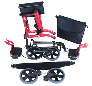 Aluminio ligero usado silla de ruedas manual Rollator Walker para la venta TRA08 - Product Image 5