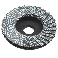 Disque abrasif diamanté électroplaqué de 2 po/50 mm pour le meulage, le polissage et l'ébavurage du granit, du marbre, des carreaux et du verre