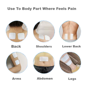 Fysiotherapie-elektroden, digitale fysiotherapie, hydrogel TENS-pads, geleidende siliconenrubber, droge <span class=keywords><strong>ECG</strong></span>-elektroden - Product Image 2